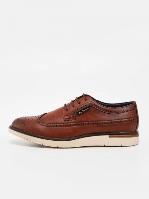 Foto van product Sportieve veterschoenen Ben Sherman tan