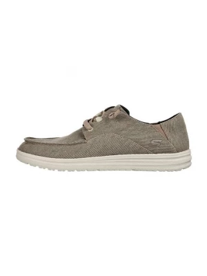 Foto van product Sportieve veterschoenen Skechers bruin