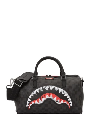 Foto van product Sprayground Reistas 'Scribble Shark' donkergrijs / rood / zwart / wit