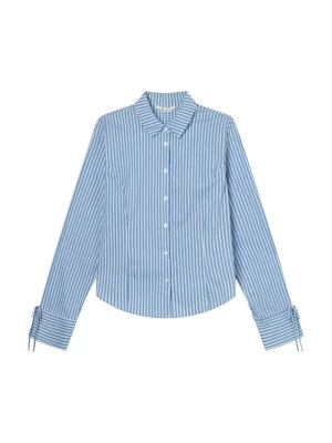 Foto van product Springfield Blouse blauw / wit
