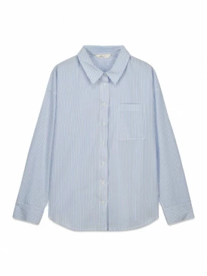 Foto van product Springfield Blouse lichtblauw / wit