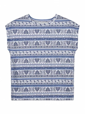 Foto van product Springfield Shirt blauw / cyaan blauw / wit