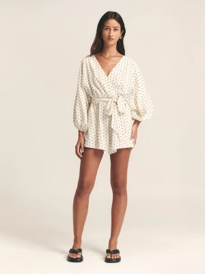 Foto van product St MRLO Jumpsuit 'Maya' crème / zwart
