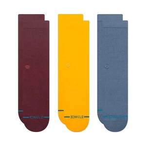 Foto van product Stance Sokken blauw / geel / wijnrood