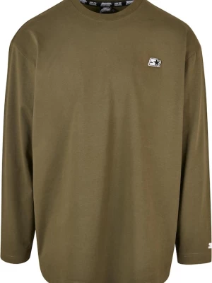Foto van product Starter Black Label Shirt olijfgroen / zwart / wit