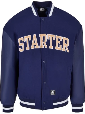 Foto van product Starter Black Label Tussenjas marine / lichtoranje / wit