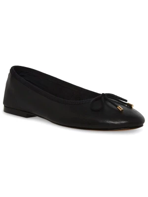 Foto van product STEVE MADDEN Mocassins 'Bellami Black Leather Sheep Nappa Loafer Shoes' zwart