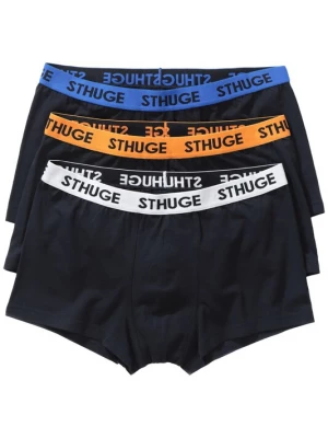 Foto van product STHUGE Boxershorts blauw / oranje / zwart / wit