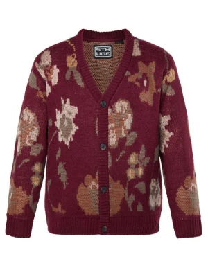Foto van product STHUGE Gebreid vest bessen / gemengde kleuren