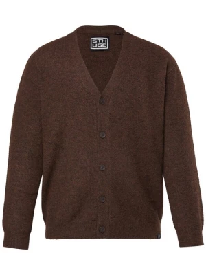 Foto van product STHUGE Gebreid vest bruin