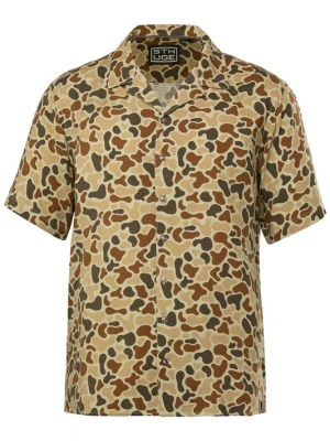 Foto van product STHUGE Overhemd beige / lichtbeige / bruin / chocoladebruin