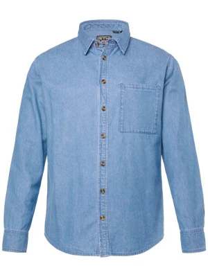Foto van product STHUGE Overhemd blauw denim