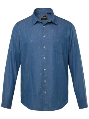 Foto van product STHUGE Overhemd blauw denim