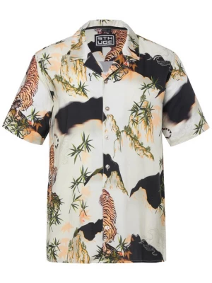 Foto van product STHUGE Overhemd taupe / gemengde kleuren