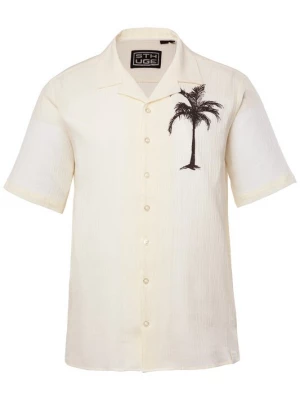 Foto van product STHUGE Overhemd zwart / offwhite