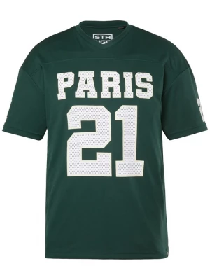 Foto van product STHUGE Shirt donkergroen / wit