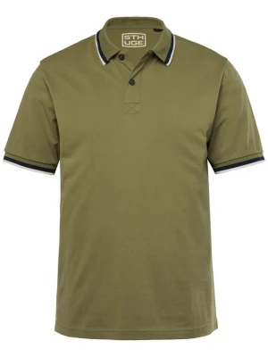 Foto van product STHUGE Shirt marine / olijfgroen / wit