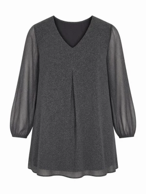 Foto van product Stil Diva Blouse antraciet / wit