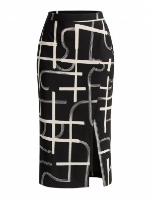 Foto van product Stil Diva Rok bruin / cappuccino / zwart