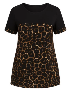 Foto van product Stil Diva Shirt beige / donkerbruin / zwart