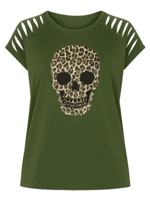 Foto van product Stil Diva Shirt beige / donkergroen / zwart