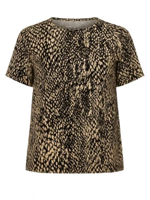 Foto van product Stil Diva Shirt lichtbruin / zwart