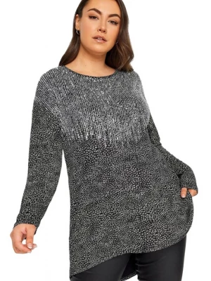 Foto van product Stil Diva Shirt zilvergrijs / zwart