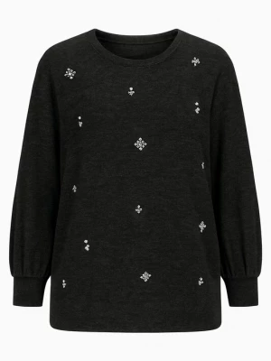 Foto van product Stil Diva Shirt zwart gemêleerd / zilver