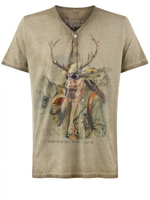 Foto van product STOCKERPOINT Shirt lichtbruin / gemengde kleuren