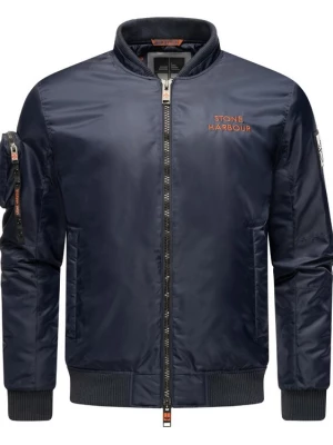 Foto van product STONE HARBOUR Tussenjas 'Berkoo' navy / oranje
