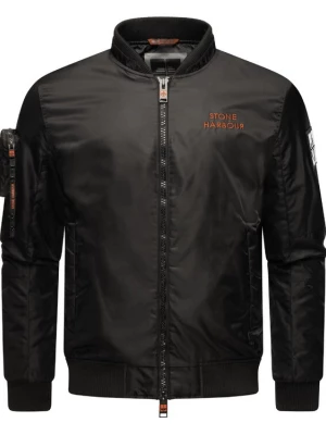 Foto van product STONE HARBOUR Tussenjas 'Berkoo' oranje / zwart