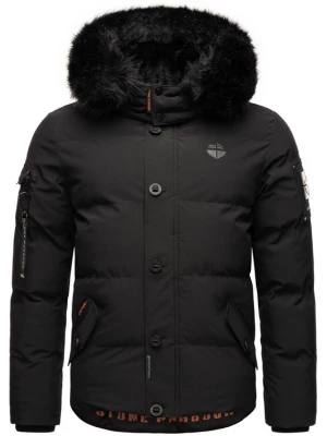 Foto van product STONE HARBOUR Winterjas 'Halvaar' bruin / zwart