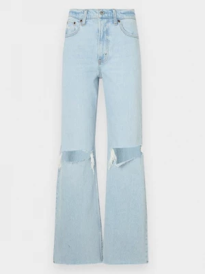 Foto van product Straight leg jeans Abercrombie & Fitch lichtblauw denim