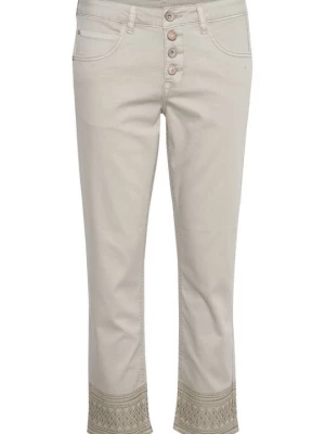 Foto van product Straight leg jeans Cream zilverkleurig