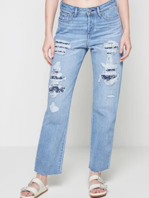 Foto van product Straight leg jeans Denham blauw