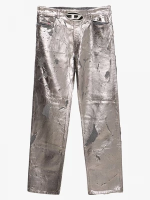 Foto van product Straight leg jeans Diesel zilverkleurig