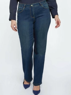 Foto van product Straight leg jeans Fiorella Rubino blauw