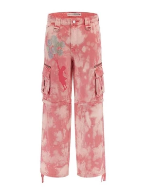 Foto van product Straight leg jeans Guess donkerroze