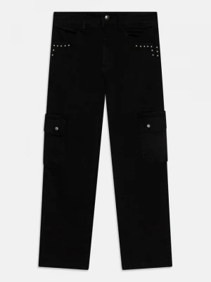 Foto van product Straight leg jeans IKKS zwart