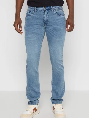 Foto van product Straight leg jeans INDICODE blauw