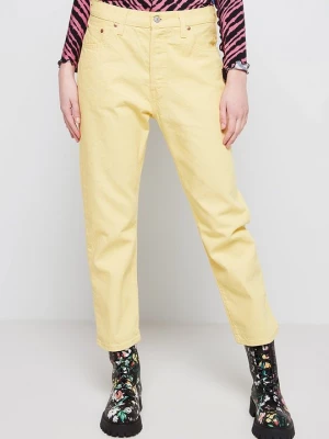 Foto van product Straight leg jeans Levi's geel