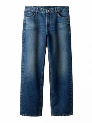 Foto van product Straight leg jeans LMTD donkerblauw denim
