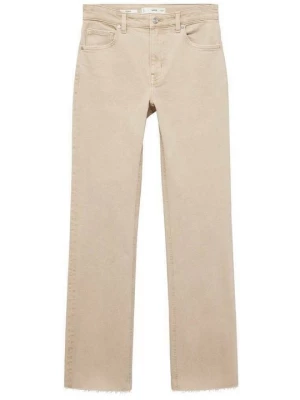 Foto van product Straight leg jeans Mango zandkleur