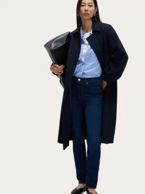 Foto van product Straight leg jeans Marks & Spencer donkerblauw denim