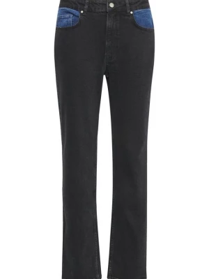 Foto van product Straight leg jeans My Essential Wardrobe donkergrijs