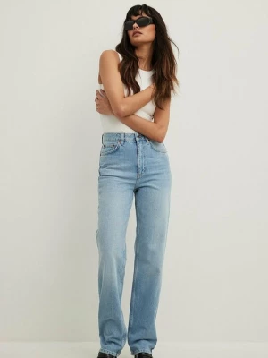 Foto van product Straight leg jeans NA-KD blauw