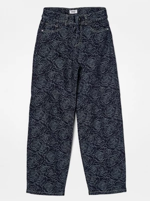 Foto van product Straight leg jeans ONLY GIRLS donkerblauw