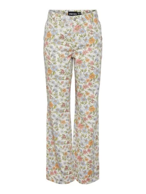 Foto van product Straight leg jeans Pieces crème