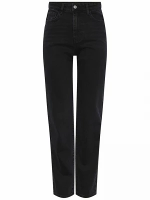Foto van product Straight leg jeans Pieces zwart