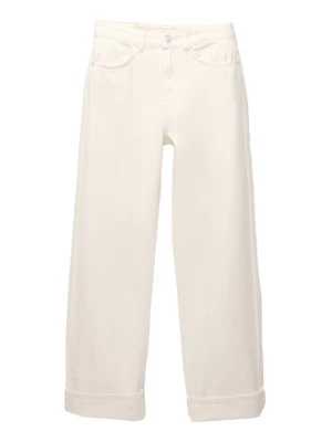 Foto van product Straight leg jeans PULL&BEAR beżowy